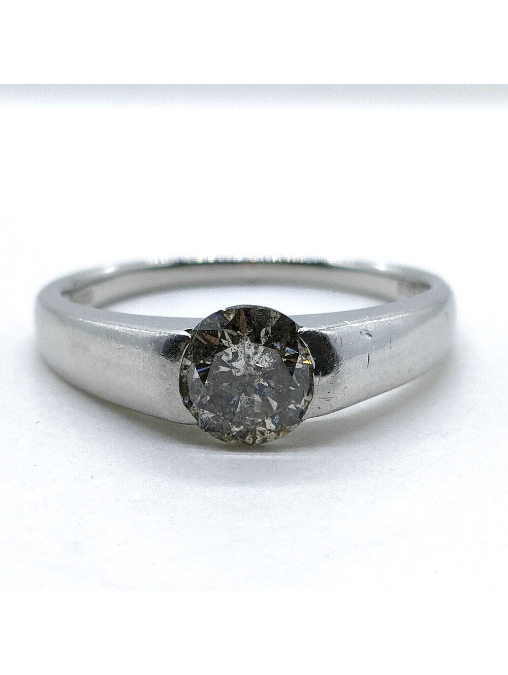 Jewelry Ring Natural Diamond 1.203ct Platinum 5522199